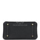 Hermes Birkin 25 Black Matte Alligator and Togo Touch GHW