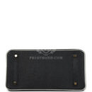 Hermes Special Order (HSS) Birkin 30 Black and Gris Perle Chevre Mysore Brushed GHW