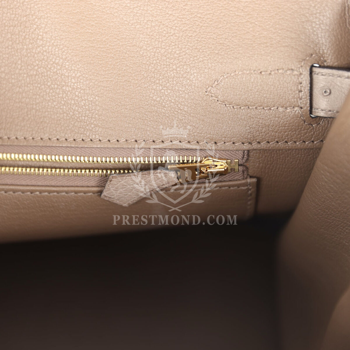Hermes Birkin 30 Gris Asphalte Ostrich GHW — изображение 9