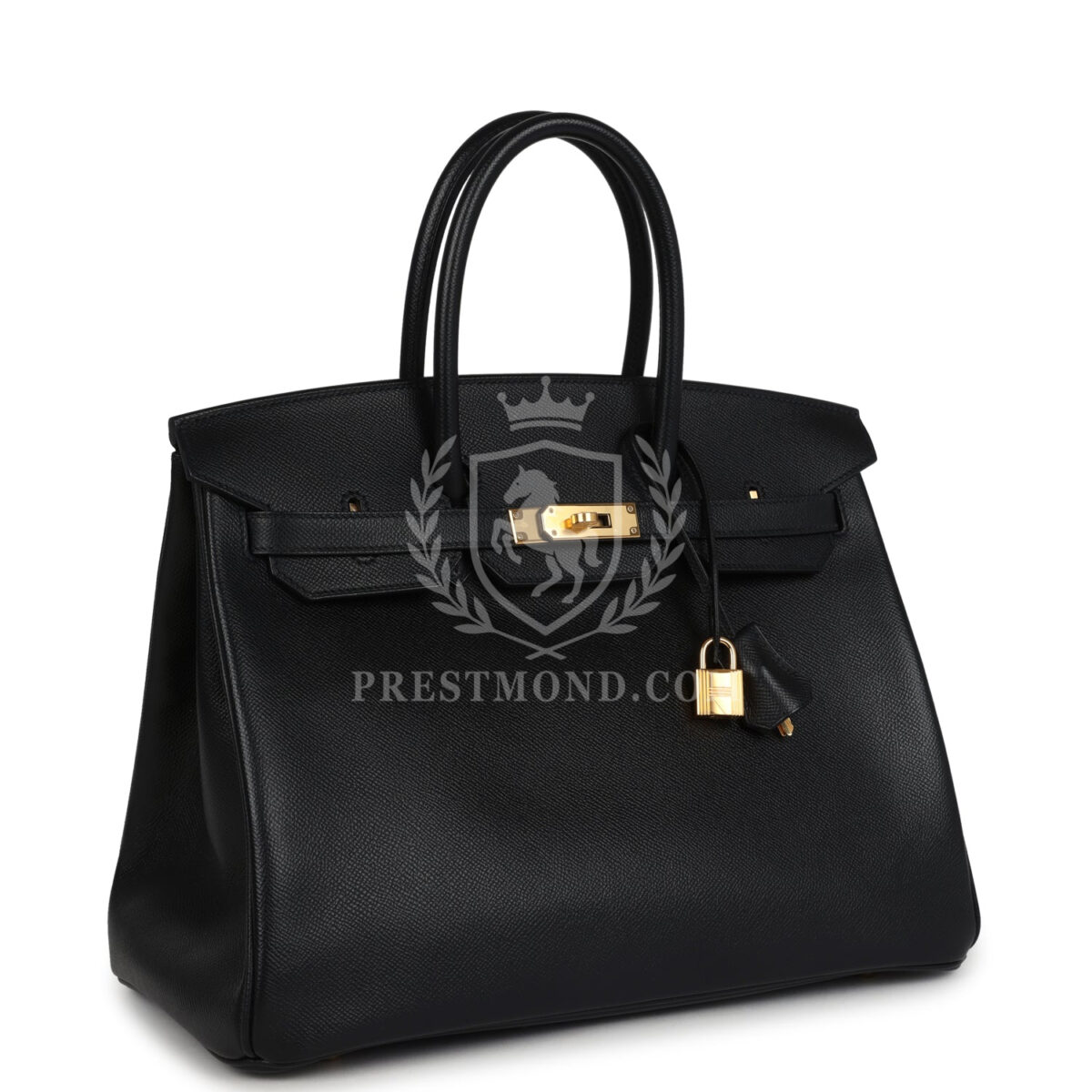 Hermes Birkin 35 Black Epsom GHW — изображение 2