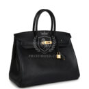 Hermes Birkin 35 Black Epsom GHW