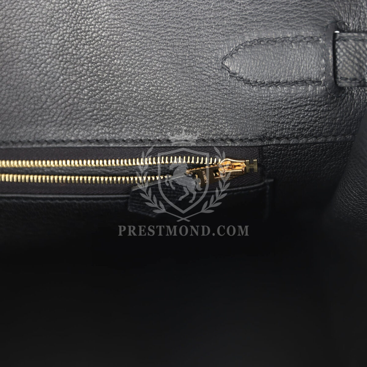 Hermes Birkin 35 Black Epsom GHW — изображение 9