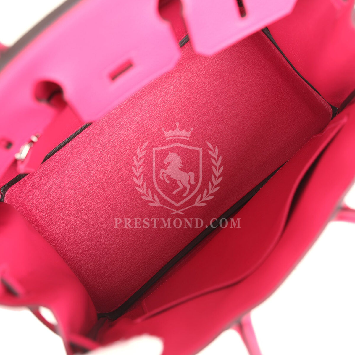 Hermes Birkin 25 Rose Mexico Togo PHW — изображение 8