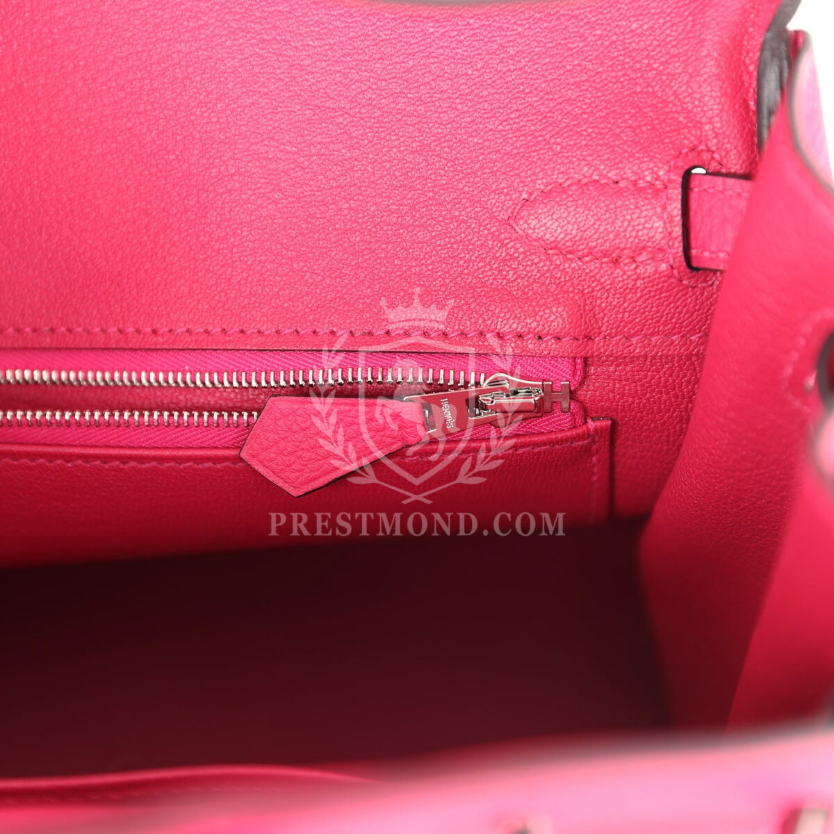 Hermes Birkin 25 Rose Mexico Togo PHW — изображение 9
