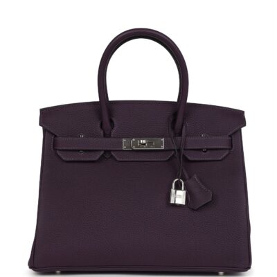 Hermes Birkin 30 Raisin Togo PHW