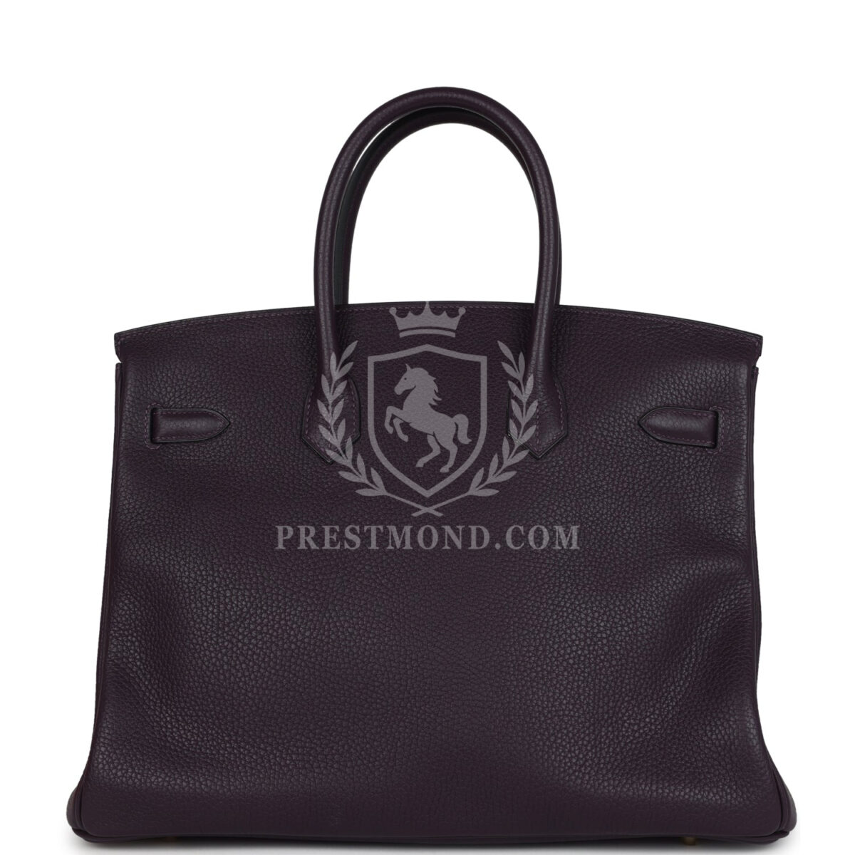 Hermes Birkin 35 Raisin Clemence GHW — изображение 4