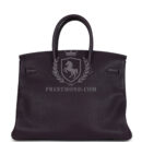 Hermes Birkin 35 Raisin Clemence GHW