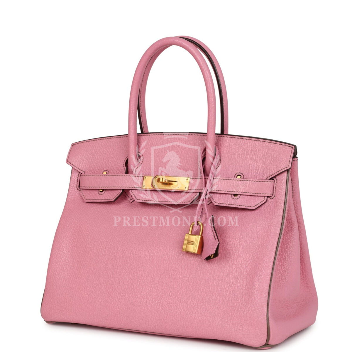 Hermes Special Order (HSS) Birkin 30 Bubblegum Verso Chèvre Brushed GHW — изображение 5