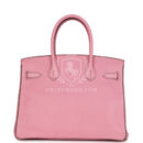 Hermes Special Order (HSS) Birkin 30 Bubblegum Verso Chèvre Brushed GHW