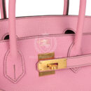 Hermes Special Order (HSS) Birkin 30 Bubblegum Verso Chèvre Brushed GHW