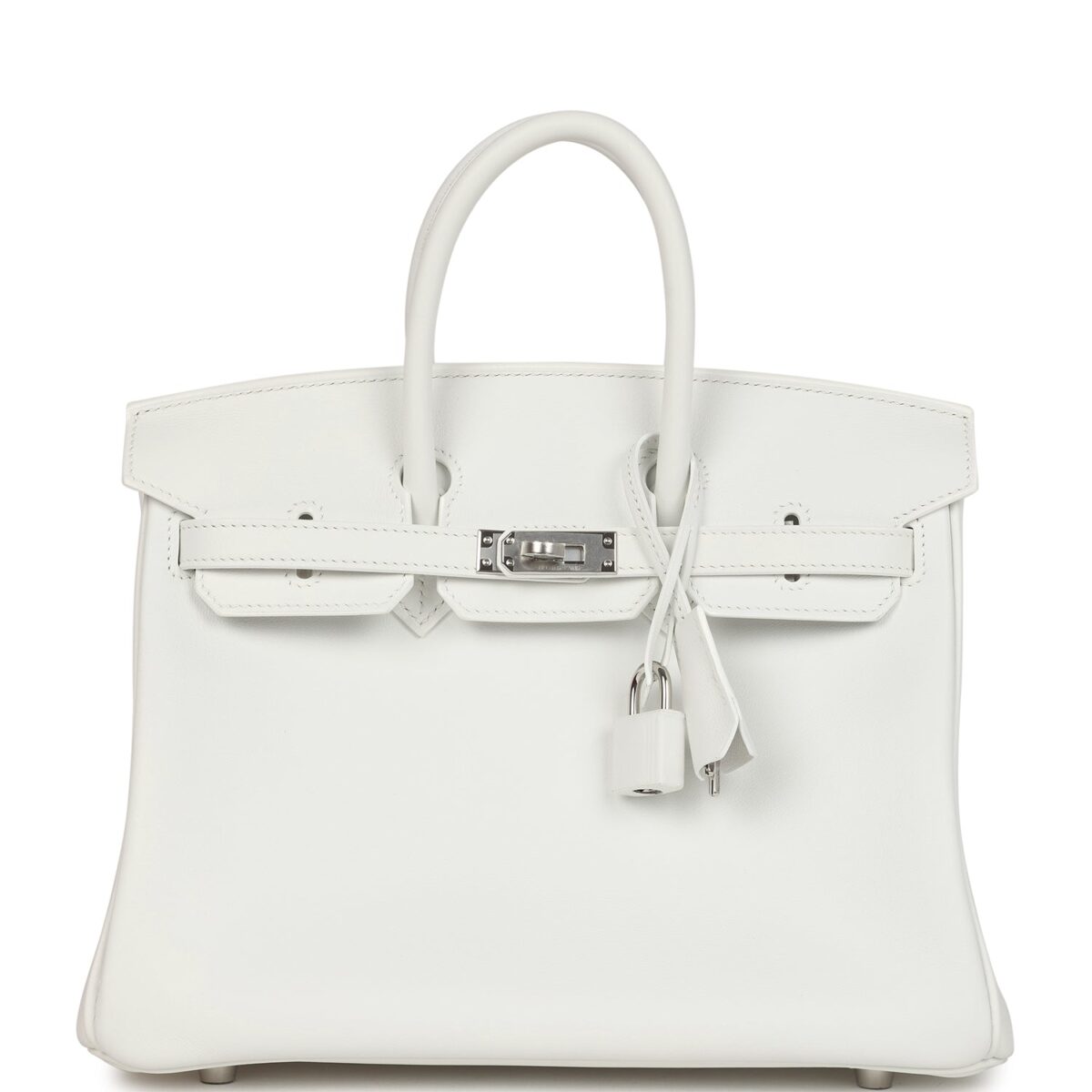 Hermes Birkin 25 New White Swift PHW