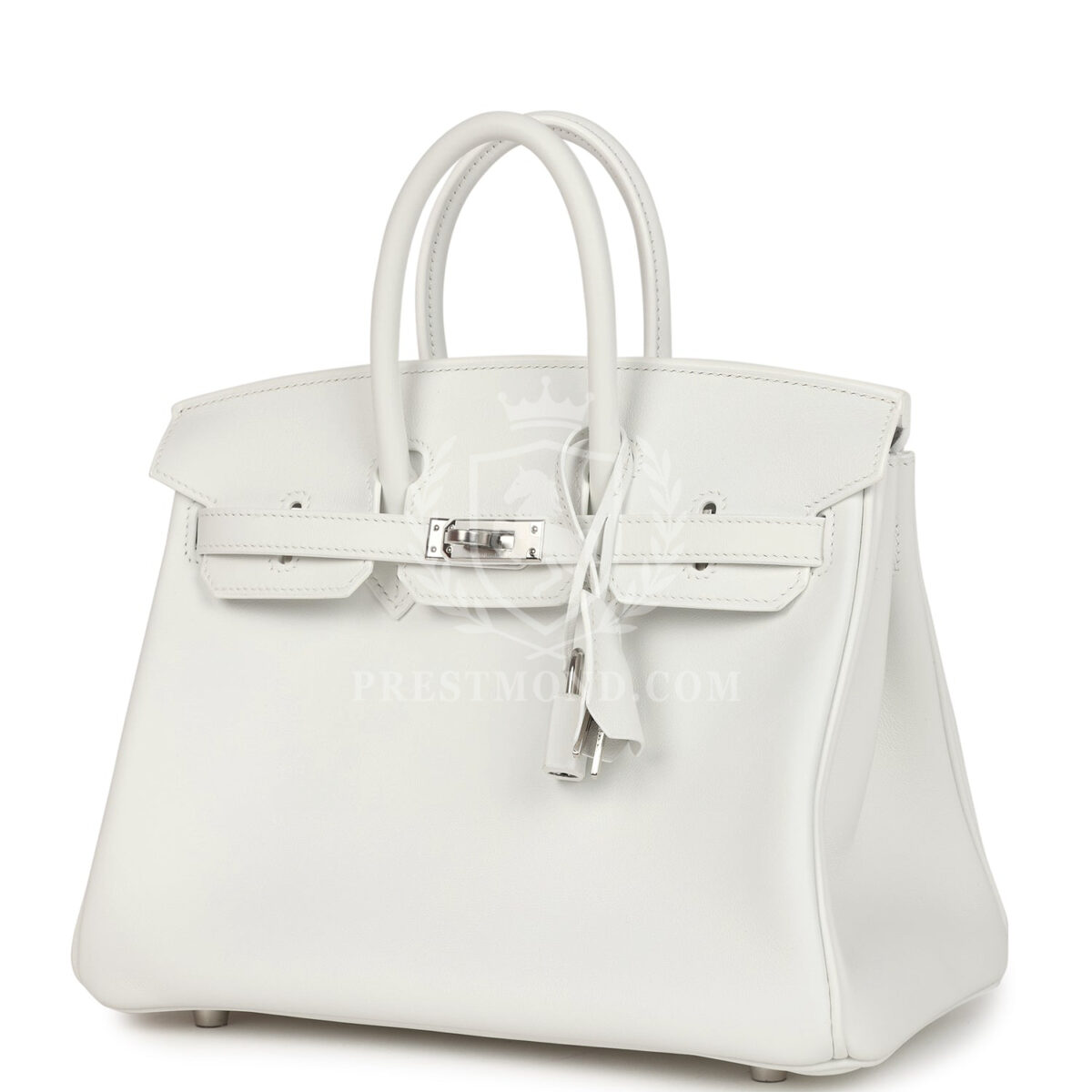 Hermes Birkin 25 New White Swift PHW — изображение 5