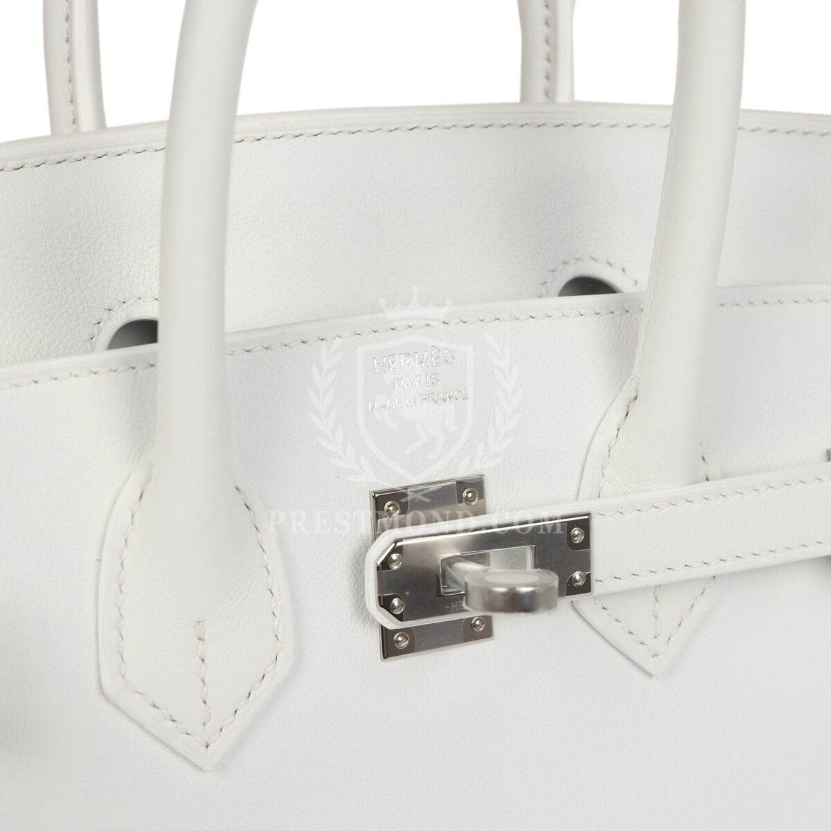 Hermes Birkin 25 New White Swift PHW — изображение 7