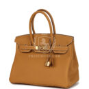 Hermes Birkin 30 Naturel Sable Togo GHW