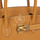 Hermes Birkin 30 Naturel Sable Togo GHW