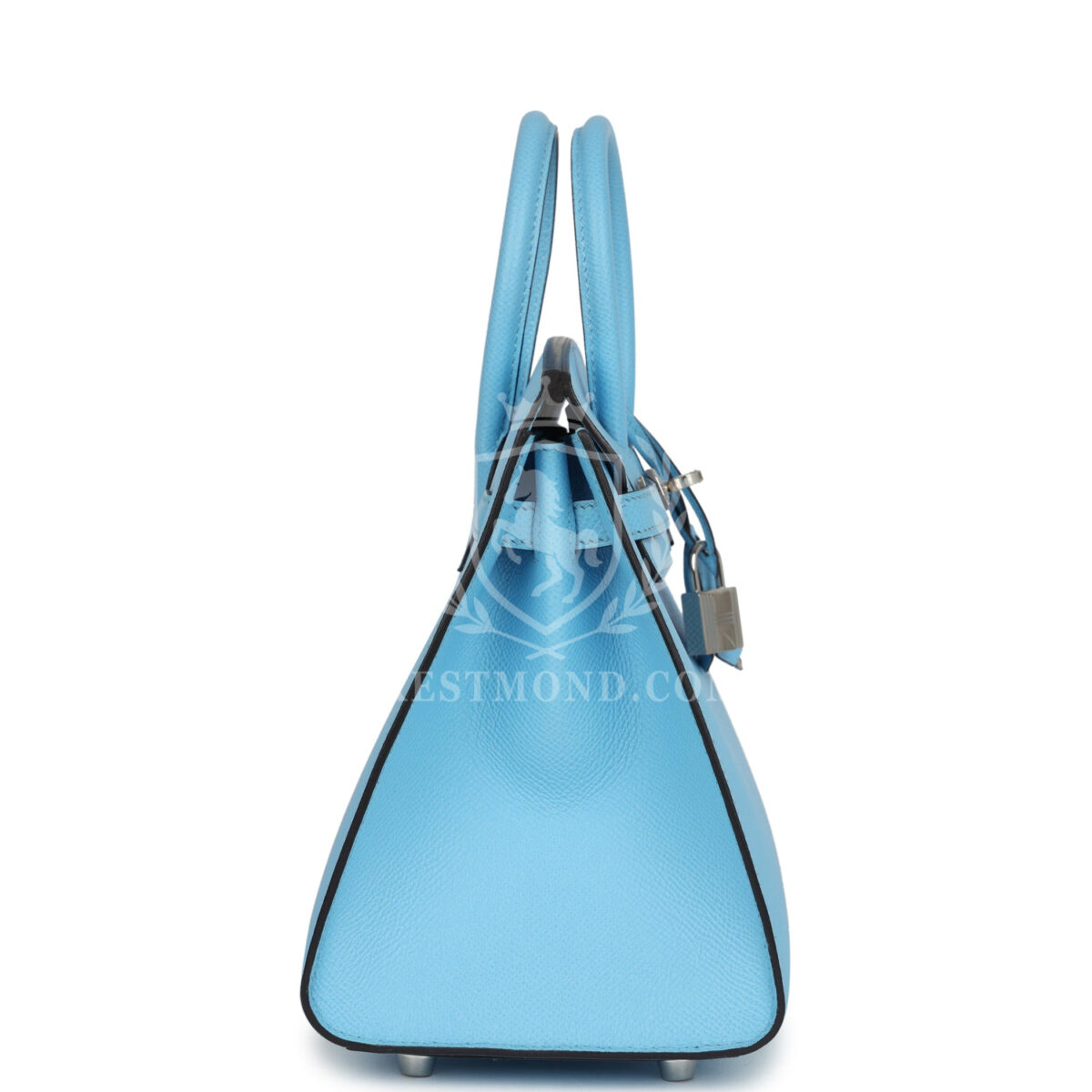 Hermes Birkin Sellier 25 Celeste Epsom PHW — изображение 3