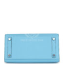 Hermes Birkin Sellier 25 Celeste Epsom PHW