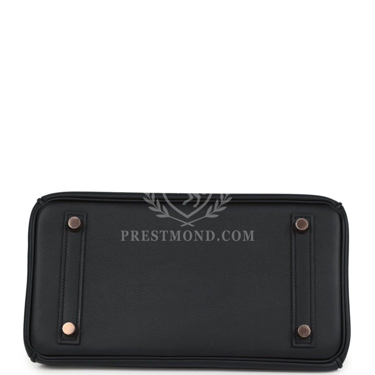 Hermes Birkin 25 Black Swift Rose GHW — изображение 6