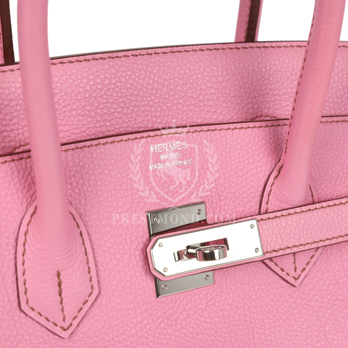 Hermes Birkin 35 Bubblegum Togo PHW — изображение 7