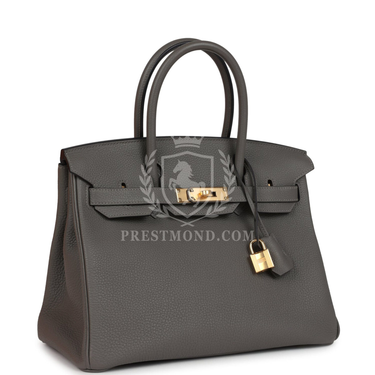 Hermes Birkin 30 Gris Meyer Togo GHW — изображение 2