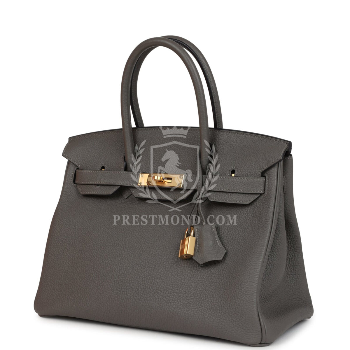 Hermes Birkin 30 Gris Meyer Togo GHW — изображение 5