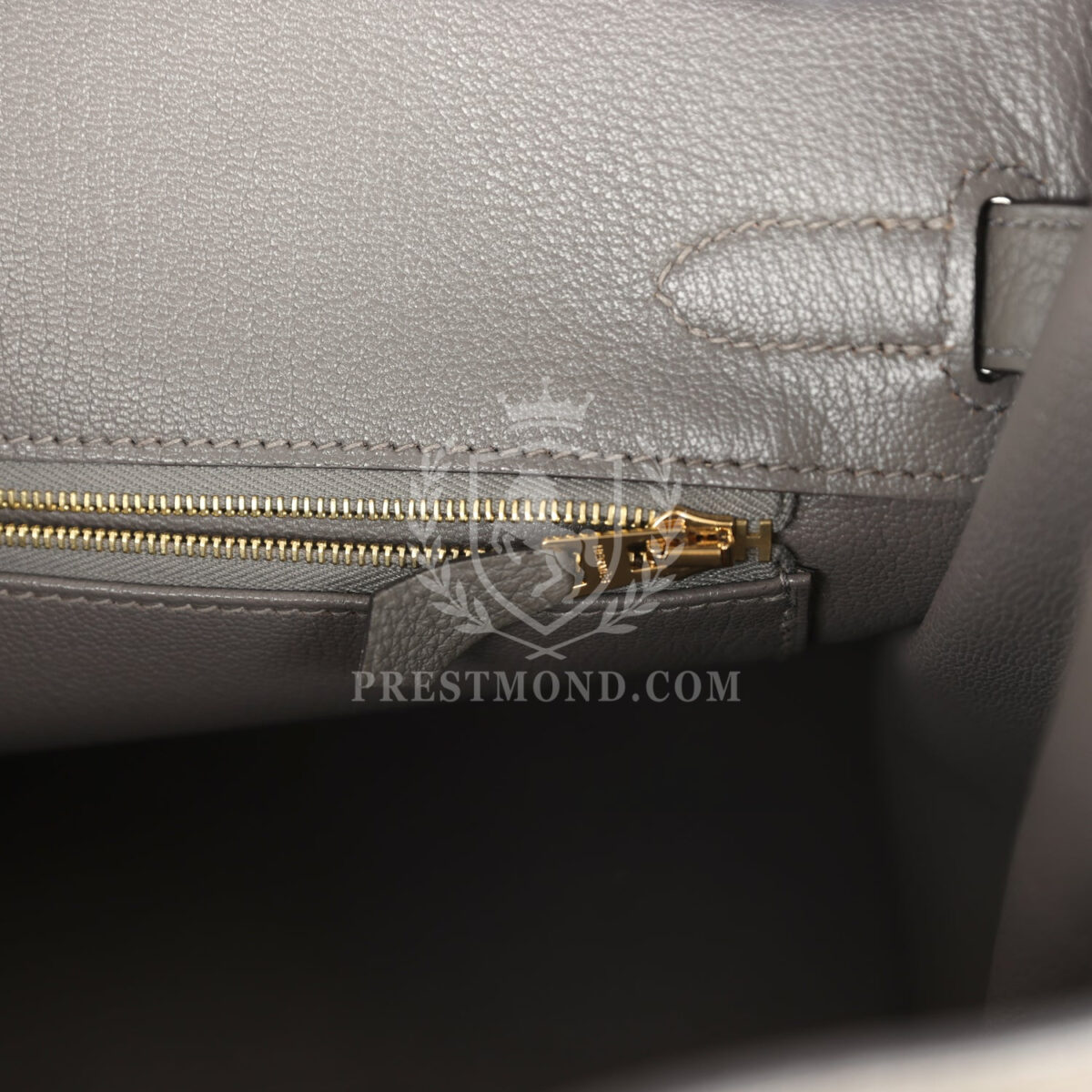 Hermes Birkin 30 Gris Meyer Togo GHW — изображение 9