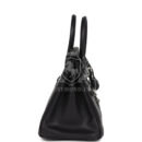 Hermes Limited Edition Birkin Rock 25 Black Volupto PHW