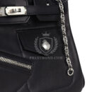 Hermes Limited Edition Birkin Rock 25 Black Volupto PHW