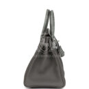 Hermes Birkin 25 Gris Meyer Togo and Gris Ciment Matte Alligator Touch PHW