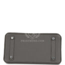 Hermes Birkin 25 Gris Meyer Togo and Gris Ciment Matte Alligator Touch PHW