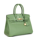 Hermes Birkin 30 Vert Criquet Epsom GHW