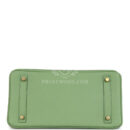 Hermes Birkin 30 Vert Criquet Epsom GHW