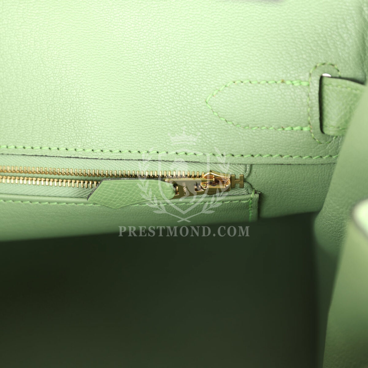 Hermes Birkin 30 Vert Criquet Epsom GHW — изображение 9