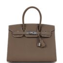Hermes Birkin Sellier 30 Etoupe Epsom PHW