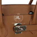 Vintage Hermes Shoulder Birkin 42 JPG Alezan Clemence PHW