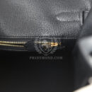 Hermes Special Order (HSS) Birkin 35 White and Black Clemence Brushed GHW