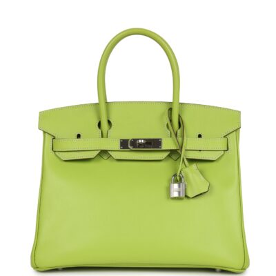 Hermes Birkin 30 Kiwi Candy Epsom PHW
