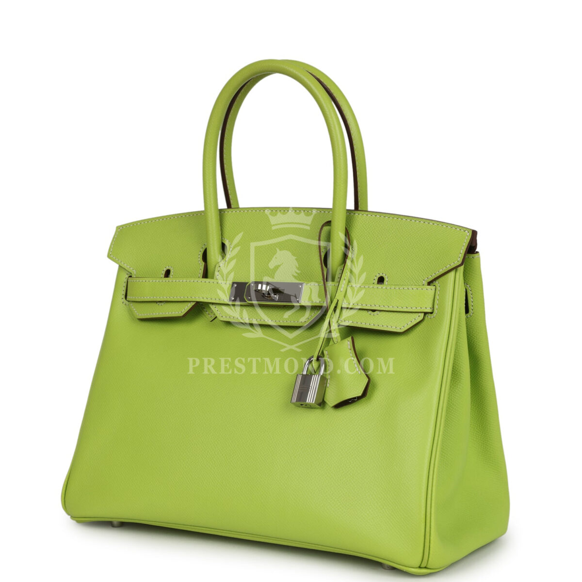 Hermes Birkin 30 Kiwi Candy Epsom PHW — изображение 5