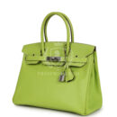 Hermes Birkin 30 Kiwi Candy Epsom PHW