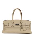 Vintage Hermes Shoulder Birkin 42 JPG Parchemin Clemence PHW