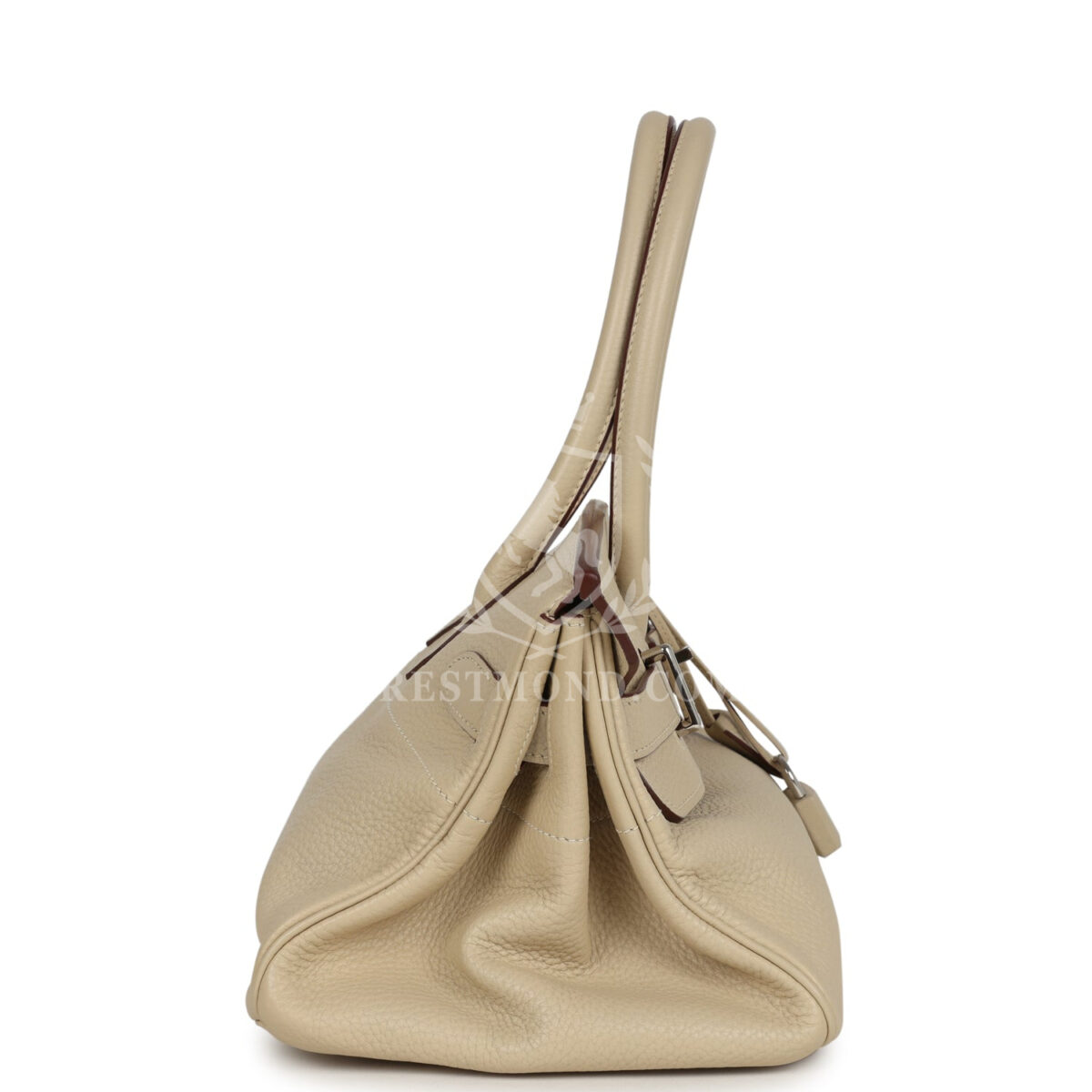 Vintage Hermes Shoulder Birkin 42 JPG Parchemin Clemence PHW — изображение 3