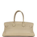 Vintage Hermes Shoulder Birkin 42 JPG Parchemin Clemence PHW