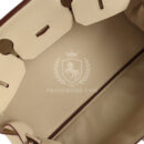 Vintage Hermes Shoulder Birkin 42 JPG Parchemin Clemence PHW