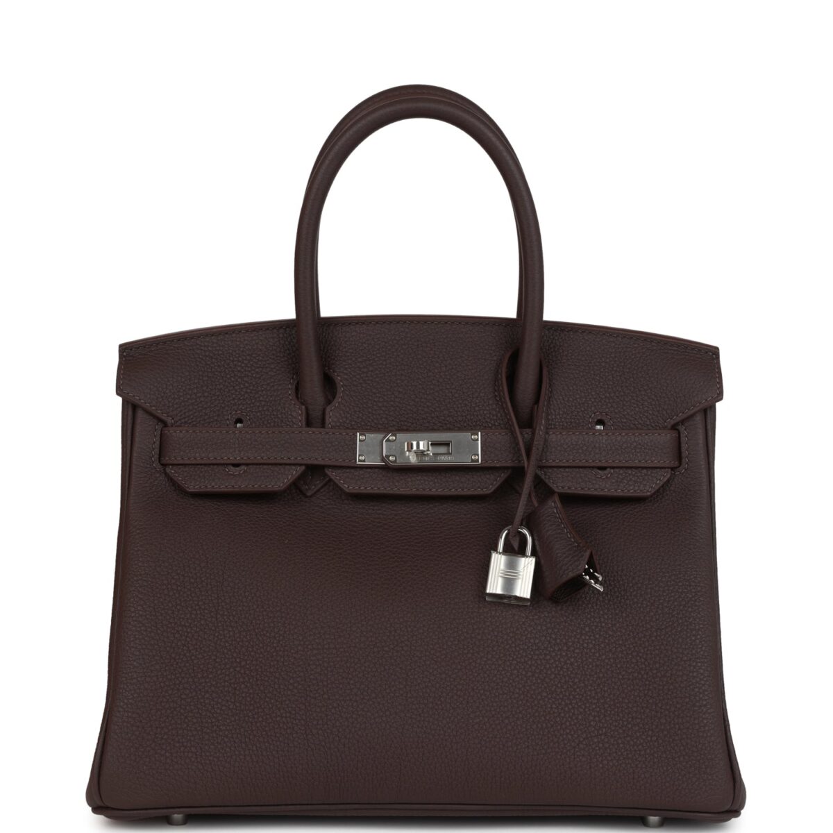 Hermes Birkin 30 Chocolat Togo PHW