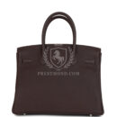 Hermes Birkin 30 Chocolat Togo PHW