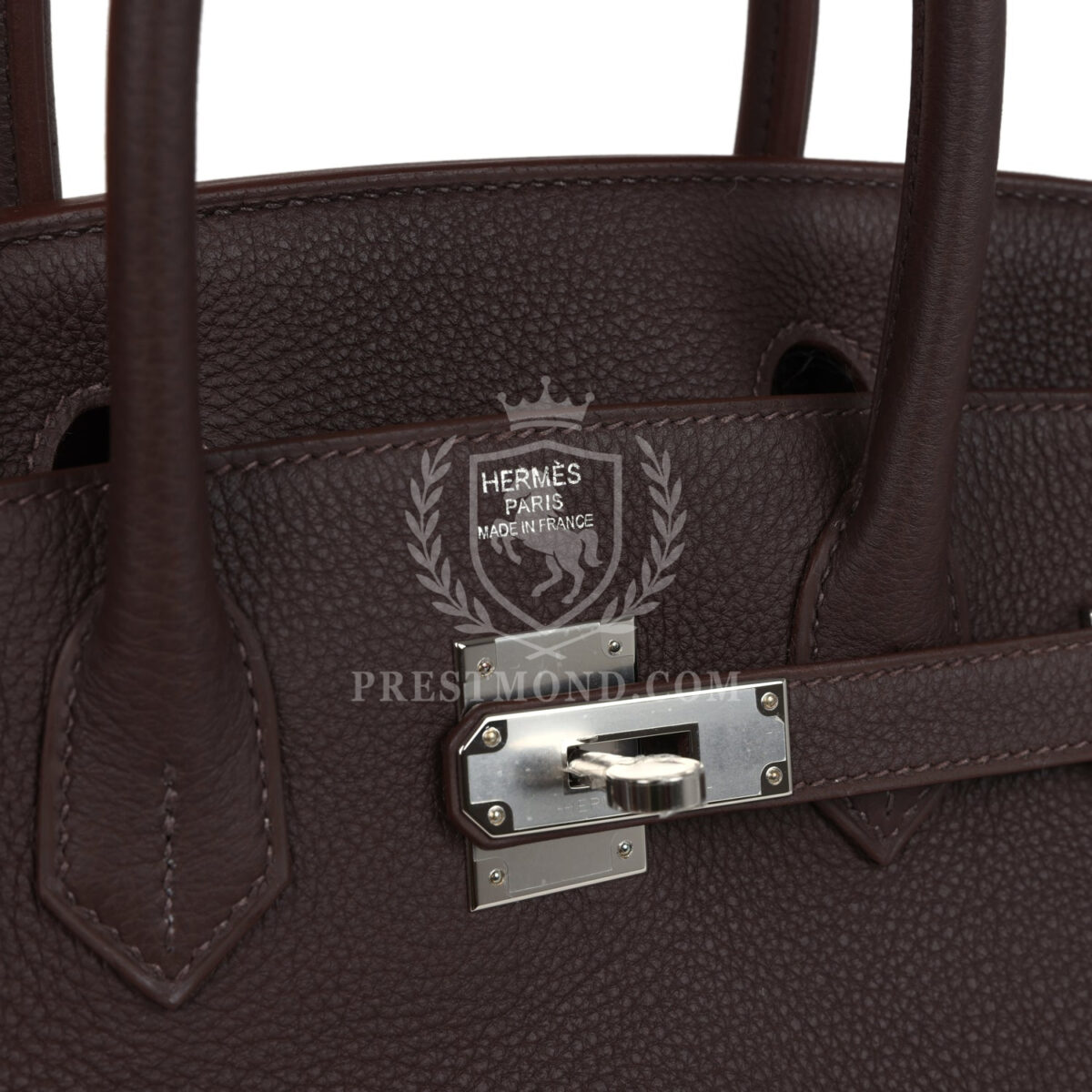 Hermes Birkin 30 Chocolat Togo PHW — изображение 7