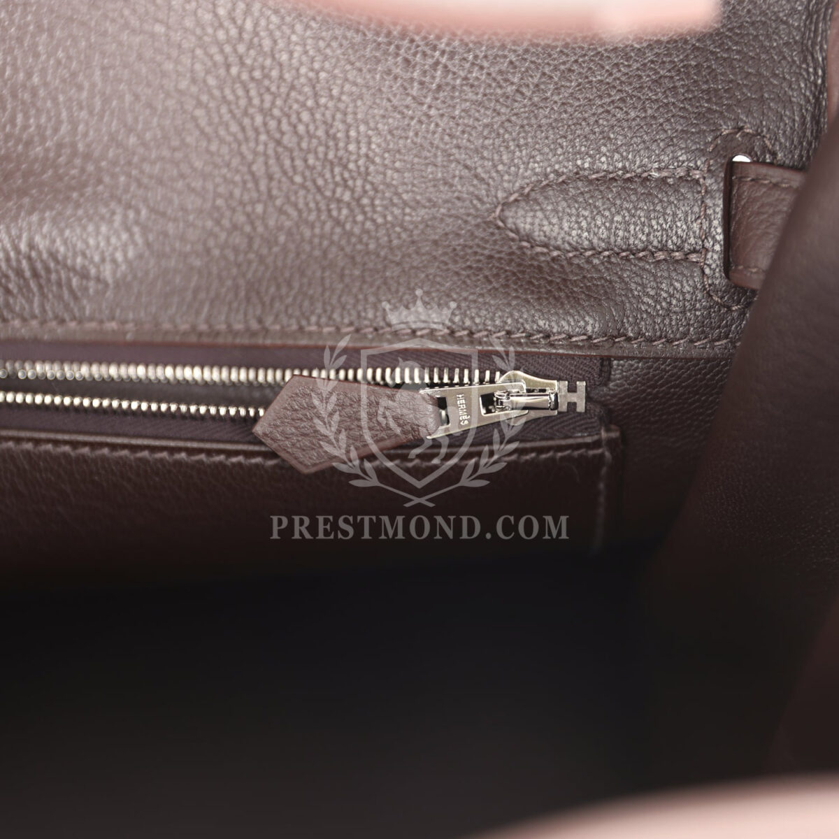 Hermes Birkin 30 Chocolat Togo PHW — изображение 9
