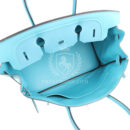 Hermes Birkin 35 Ghillies Turquoise Togo and Swift PHW
