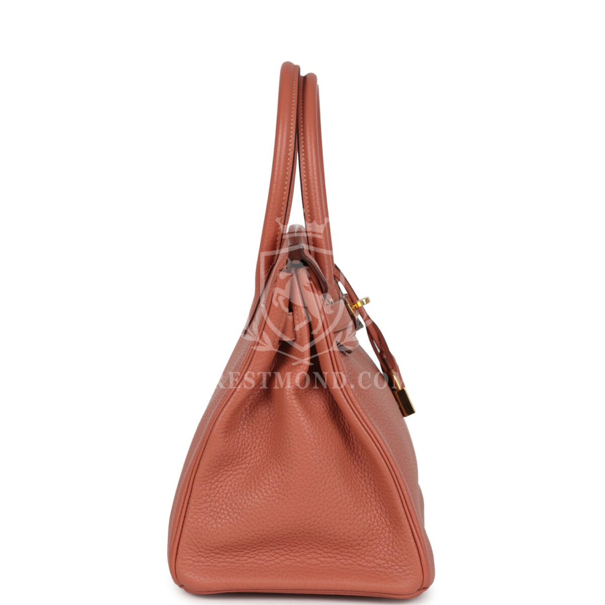 Hermes Birkin 30 Rose Tea Clemence GHW — изображение 3