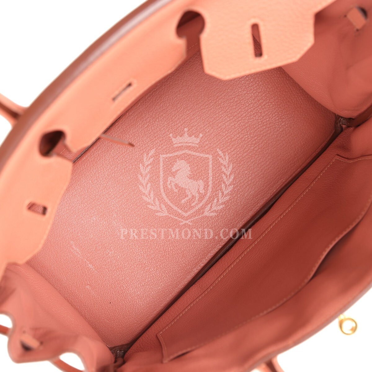Hermes Birkin 30 Rose Tea Clemence GHW — изображение 8